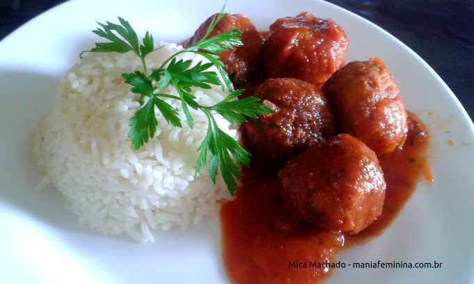 Almôndegas de Frango